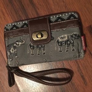 UnionBay Elephant Clutch Wallet